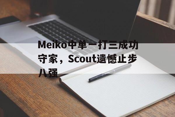 Meiko中单一打三成功守家，Scout遗憾止步八强